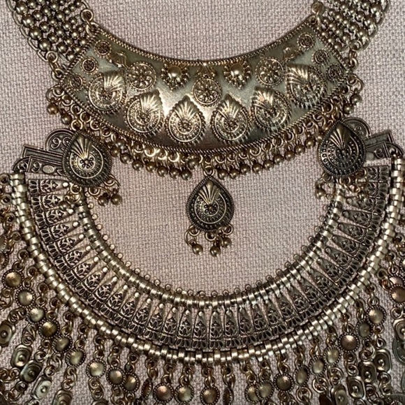 Boho statement Necklace - Picture 3 of 4